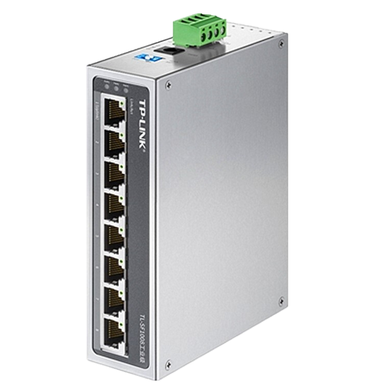 TP-LINK TL-SF1008 工業級8口百兆交換機 監控與企業網絡的可靠基石